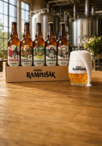 Degustační sety piv Rampušák