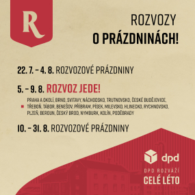 ROZVOZOVÉ PRÁZDNINY