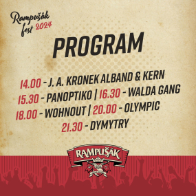 Časový harmonogram RAMPUŠÁK FEST