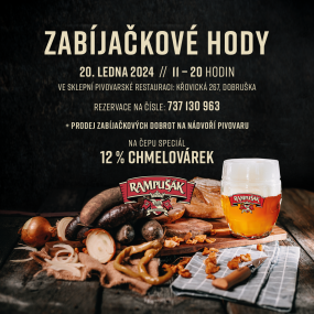 ZABÍJAČKOVÉ HODY V PIVOVARU!