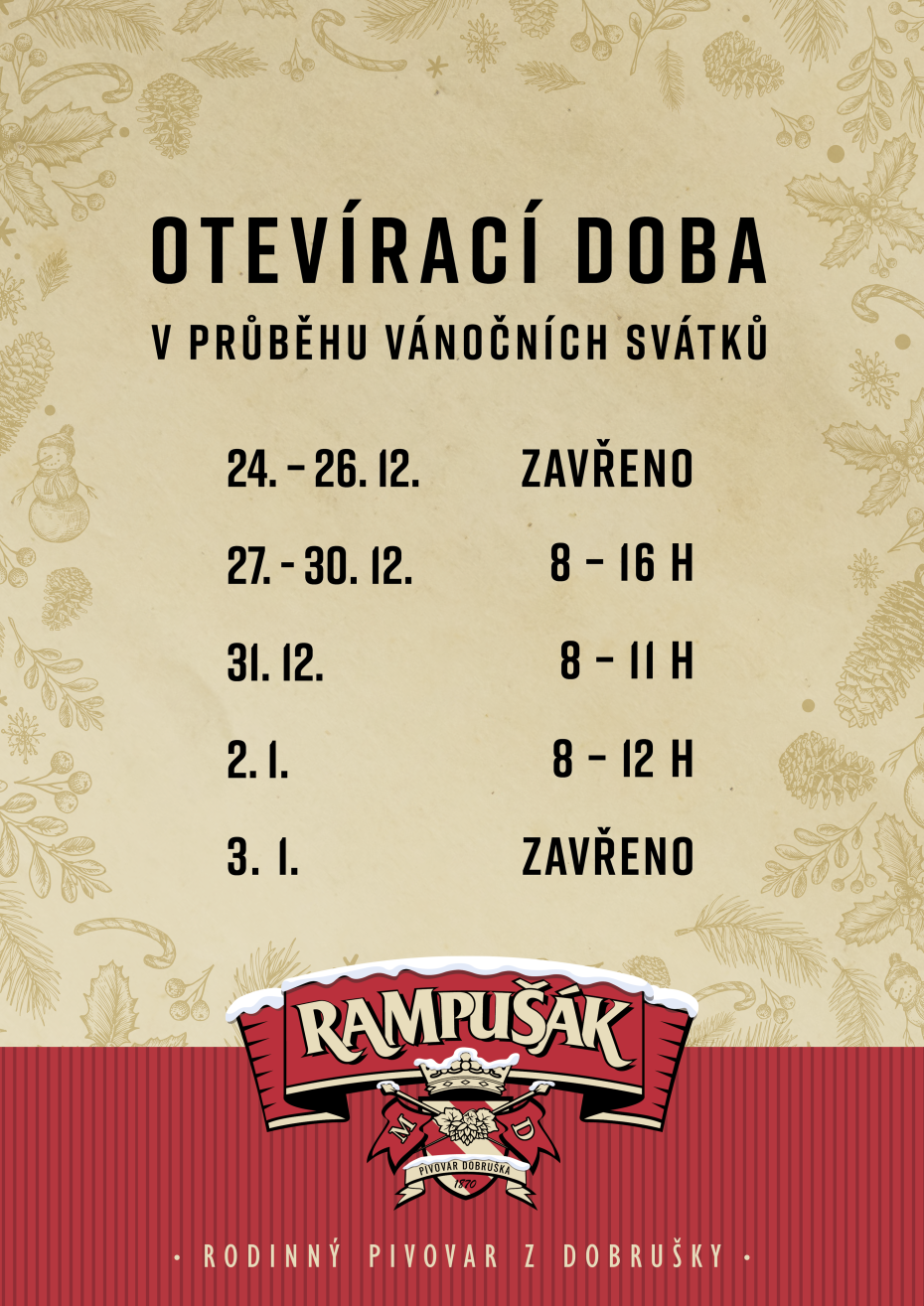 PIVOVARSKÁ PRODEJNA – SVÁTKY