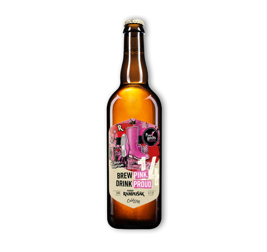 14° BREW P!NK, DRINK PROUD