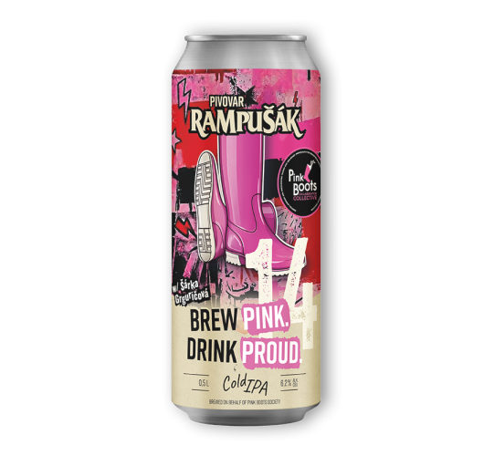 14° BREW P!NK, DRINK PROUD