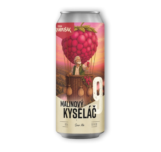 9° MALINOVÝ KYSELÁČ