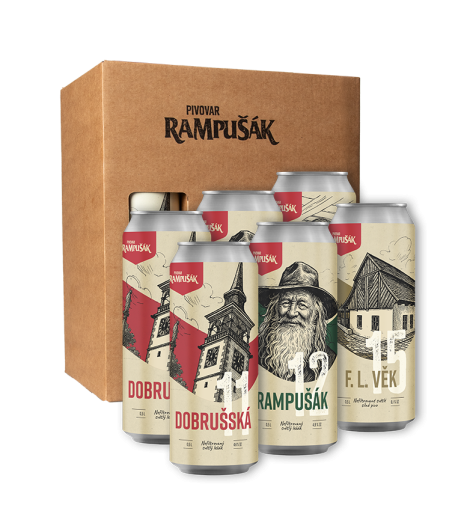 DEGUSTAČNÍ 6-PACK STÁLÝCH PIV